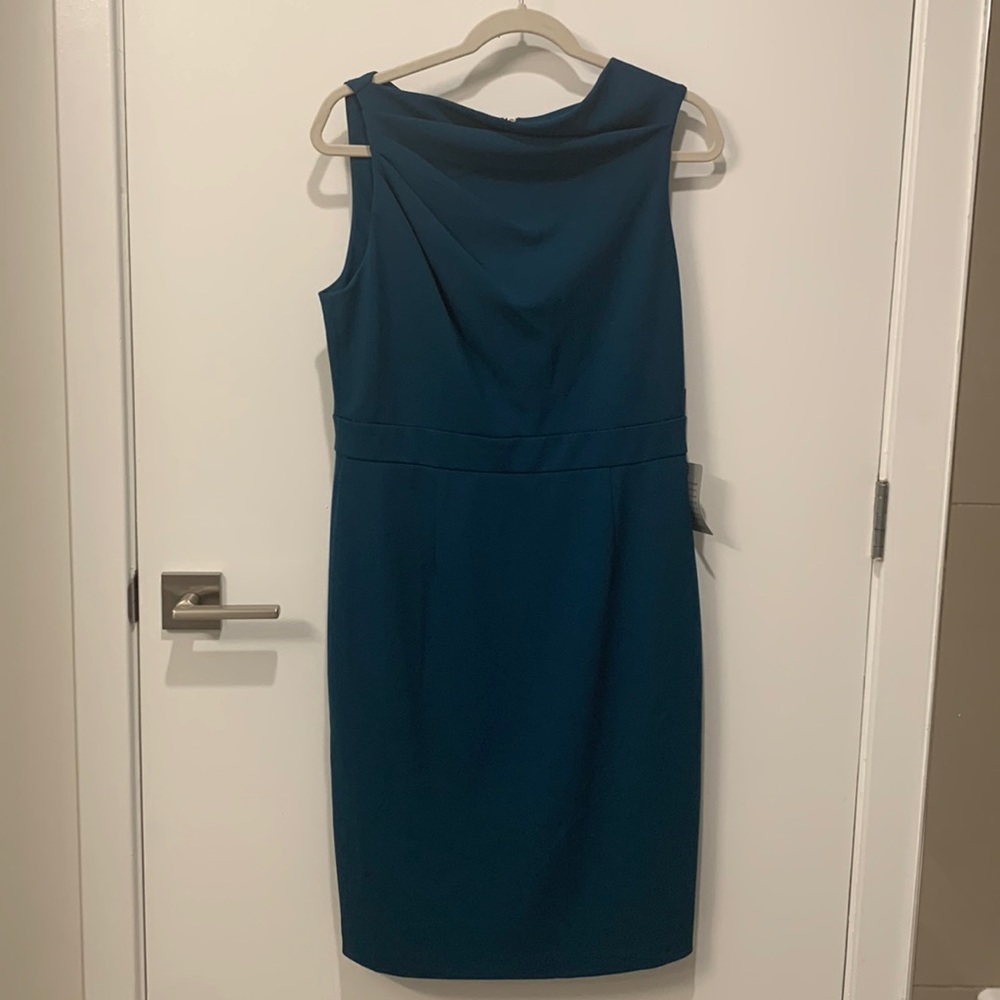 NWT teal Vince Camuto dress Size 12